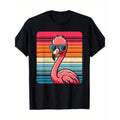 Cool retro Flamingo sunglasses 70's 80's 90's Fun Flamingo 100% cotton T-shirt Made in USA Hoodie, Sweatshirt | ZylaModa.com