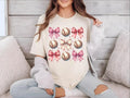 Coquette Baseball Shirt, Baseball Bow Shirt, Baseball Mom T Shirt, Baseball Season Tee, Game Day Shirt, Baseball Lover...