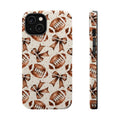 Coquette Football Phone Case Mag Safe Compatible Magnetic Tough Cases T-Shirts, Hoodie, Sweatshirt | ZylaModa.com