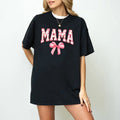 Coquette Mama Shirt, Cute Mom Shirt, Mothers Day Gift, New Mom Gift, Flower Mama Tshirt, Spring, Motherhood Shirt, Girl...