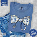 Coquette Nurse Bow Shirt Comfort Colors, RN Shirt, Gift for Nurse Hoodie, Sweatshirt | ZylaModa.com
