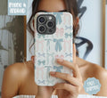 Coquette Pink & Blue Bow Phone Case Mag Safe Compatible Magnetic Tough Cases T-Shirts, Hoodie, Sweatshirt | ZylaModa.com