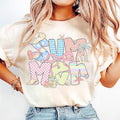 Coquette Summer Vibes Preppy Retro Beach Hand Drawn Summer T-Shirt Hoodie, Sweatshirt | ZylaModa.com