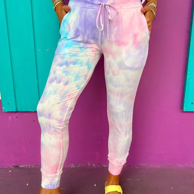 Cotton Candy Tie-Dye Joggers T-Shirts, Hoodie, Sweatshirt | ZylaModa.com