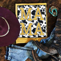 Cow Pattern Mama Graphic Tee Hoodie, Sweatshirt | ZylaModa.com