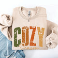 Cozy Season, Fall Vibes, Retro Varsity, Autumn, Pumpkin Sweatshirt T-Shirts, Hoodie | ZylaModa.com