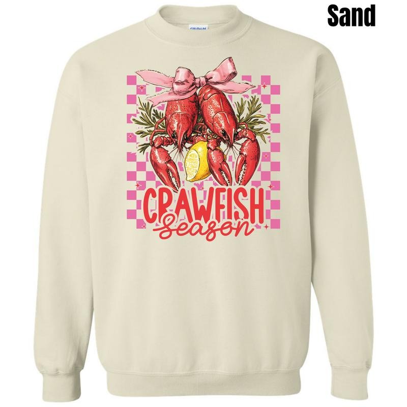 Crawfish Season Coquette Sweatshirt 'NLB' T-Shirts, Hoodie | ZylaModa.com