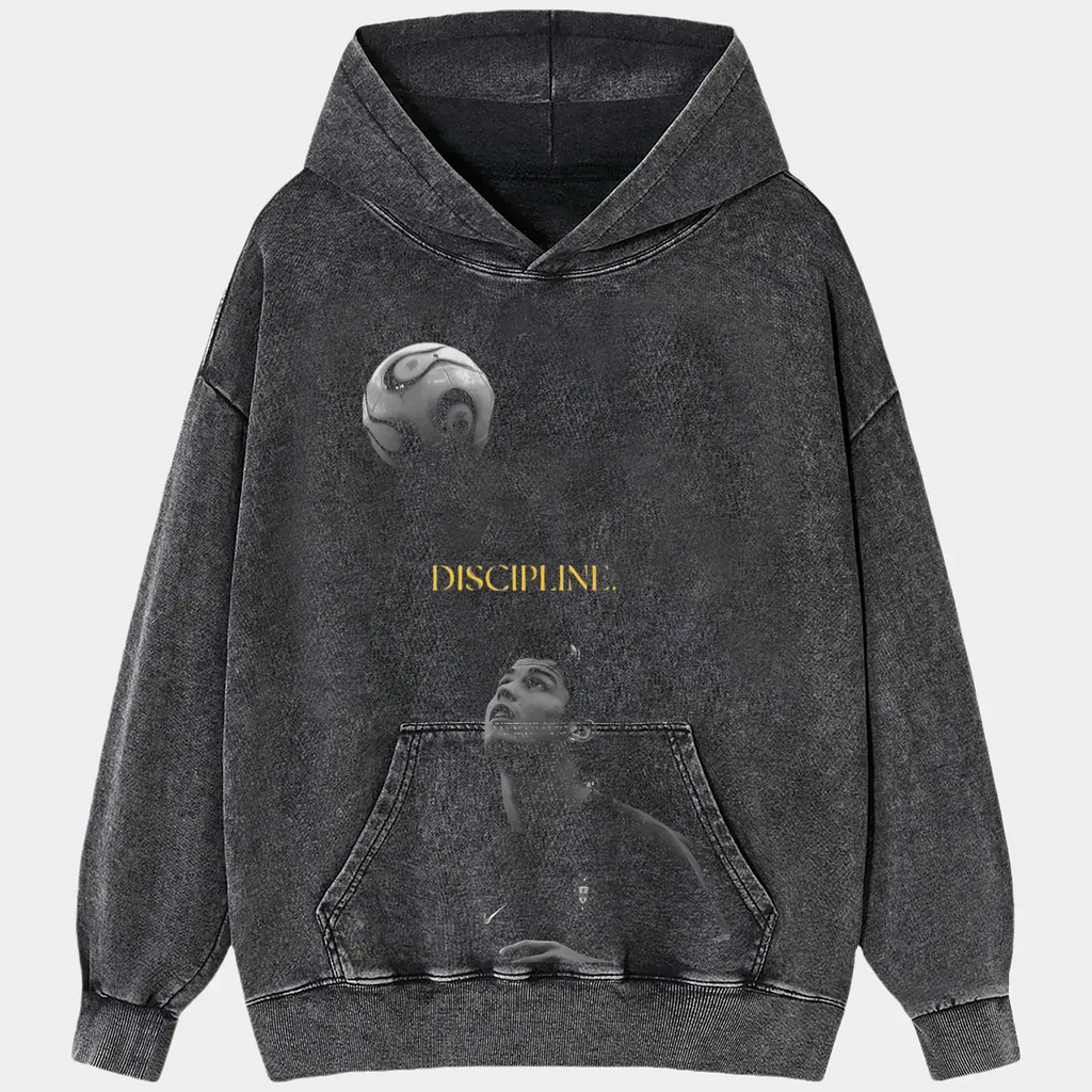 Cristiano Ronaldo Discipline Tee Hoodie, Sweatshirt | ZylaModa.com (Image 2)
