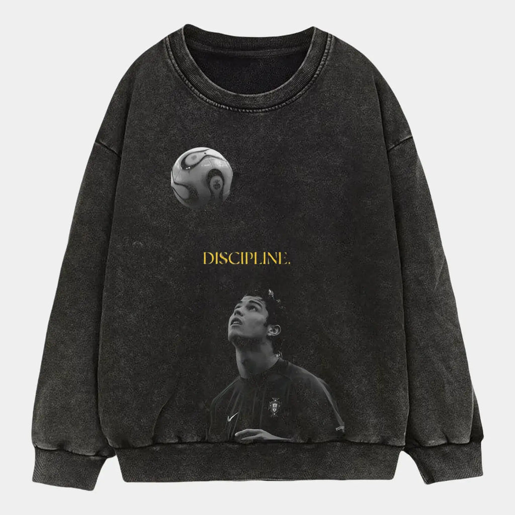 Cristiano Ronaldo Discipline Tee Hoodie, Sweatshirt | ZylaModa.com (Image 3)