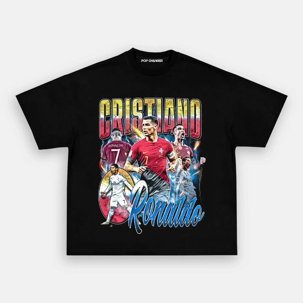 Cristiano Ronaldo Graphic Tee Hoodie, Sweatshirt | ZylaModa.com (Image 1)