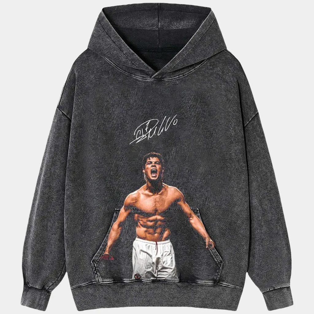 Cristiano Ronaldo S2 Tee Hoodie, Sweatshirt | ZylaModa.com (Image 2)