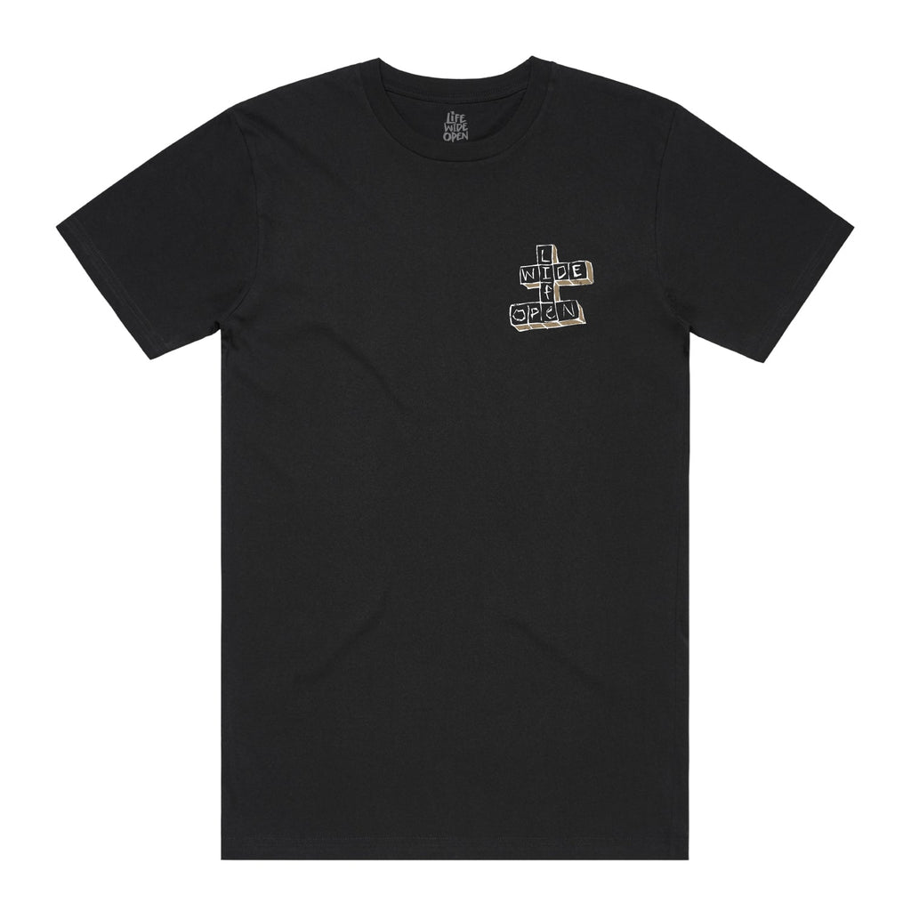 Crossword Tee Hoodie, Sweatshirt | ZylaModa.com (Image 2)