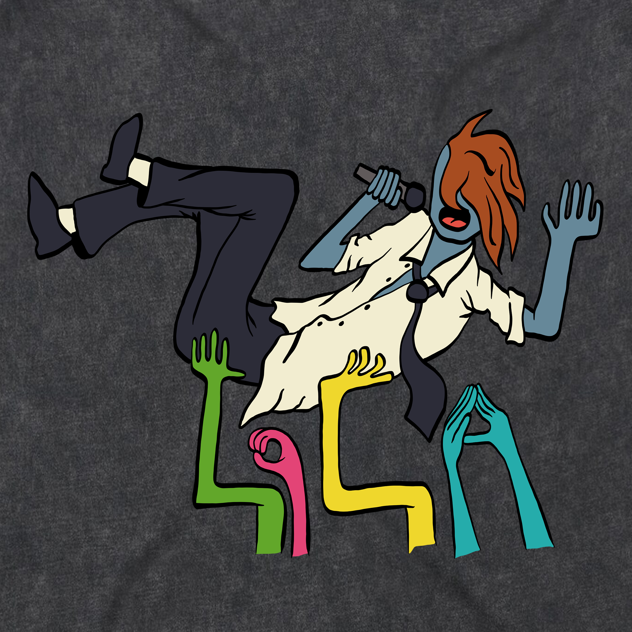 LOLA Crowdsurfer Tee Hoodie, Sweatshirt | ZylaModa.com (Image 3)