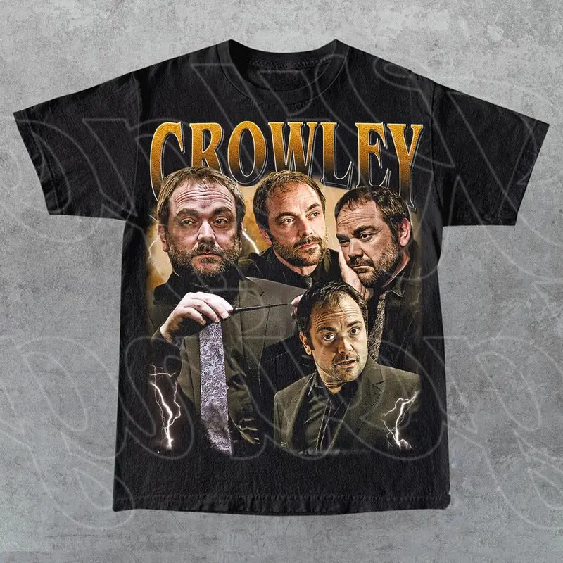 Crowley T Shirt, Crowley Vintage T Shirt, Gift For Woman and Man Unisex T-Shirt Sweatshirt Hoodie | ZylaModa.com