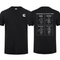 Cummins 59 Evolution 2-sided Shirt Car Parts Shirt 90s Styled Ram Shirt Car Lover Men Cotton, Menswear Car Parts Short...