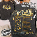 Custom Bookshelf Shirt, Bookish Tshirt Gift, Book Lover Shirt, in My Reading Era Shirt, in My Bookish Era Shirt, Trendy...