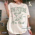 Custom Future Mrs Shirt, Personalized Bride To Be Comfort Colors Tee, Newly Engaged Gift For Her, Engagement Gift, In My...