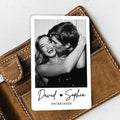 Custom Photo Wallet Card, Valentine Day Gifts for Him, Couple Photo Card, Wallet Insert Card, Husband Boyfriend Gift,...