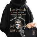 Custom Year Generation X Skull Hoodie , Don't Try Me Gen X FAFO Hoodie, Raised on Hose Water and Neglect, 100% Cotton,...