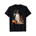 Cute Ghost Drinking coffee Halloween Ghost Iced Coffee T-shirt Made in USA Hoodie, Sweatshirt | ZylaModa.com