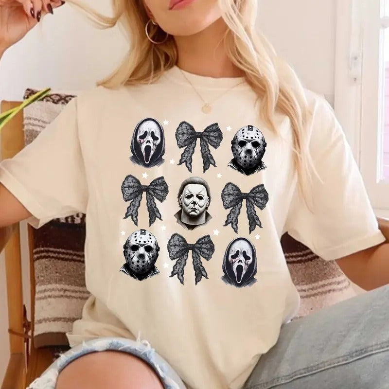 Cute Halloween Shirt, Hallowen Shirt,  Cute Fall Shirt, Spooky Season Print Hoodie, Sweatshirt | ZylaModa.com