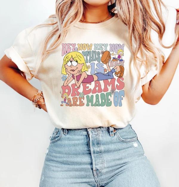 Cute Lizzie McGuire Shirt, This Is What Dreams Are Made Of Retro Sweatshirt Hoodie | ZylaModa.com