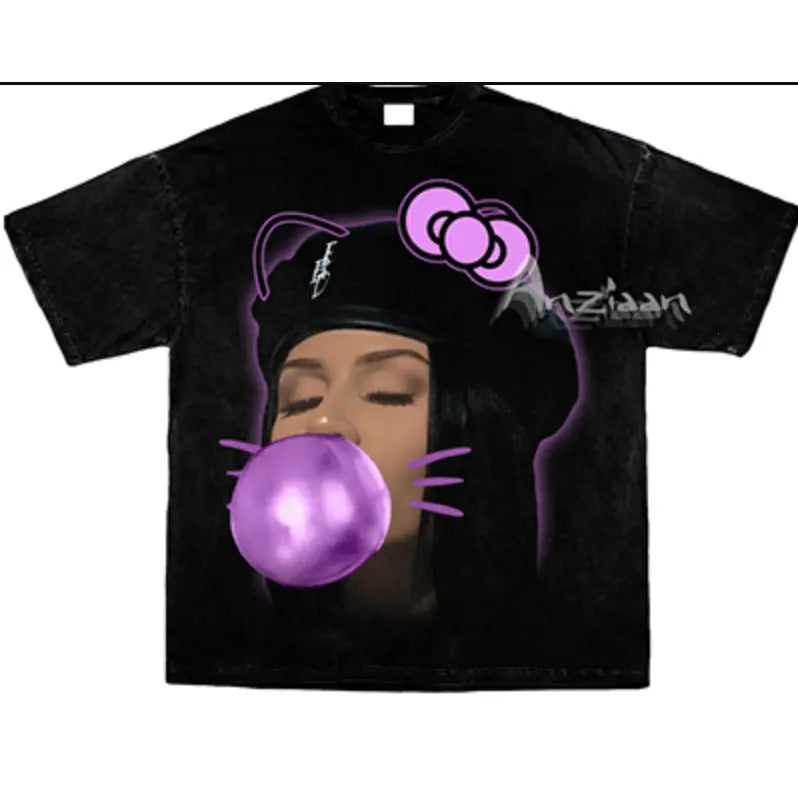 Cute Mariah TS Shirt, Purple Bubble Gum Tee Cotton  T-Shirt Unisex Fitted Hoodie, Sweatshirt | ZylaModa.com