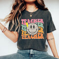 Cute Smile Face Teacher Shirt, Teacher Appreciation, Back to School Shirt, Elementary School Teacher Shirt, New Teacher...