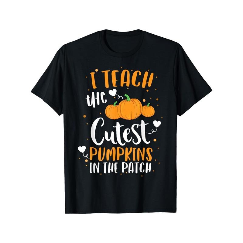 Cutest Pumpkin Patch Teacher" Men's T-Shirt