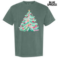 Cutesy Christmas Tree Comfort Colors T-Shirt 'NLB' Hoodie, Sweatshirt | ZylaModa.com