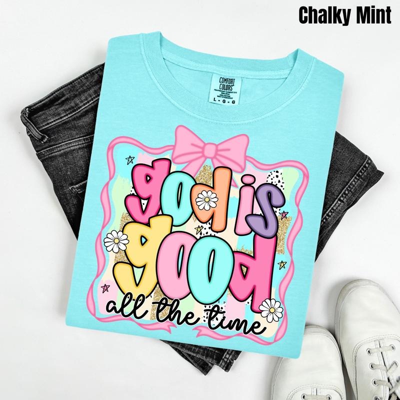 Cutesy God Is Good Comfort Colors T-Shirt 'NLB' Hoodie, Sweatshirt | ZylaModa.com