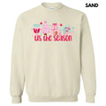Cutesy Pink Tis The Season Sweatshirt 'NLB' T-Shirts, Hoodie | ZylaModa.com