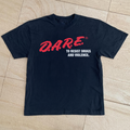 VINTAGE 1980s DARE MERCH BLACK T-SHIRT Hoodie, Sweatshirt | ZylaModa.com (Image 1)