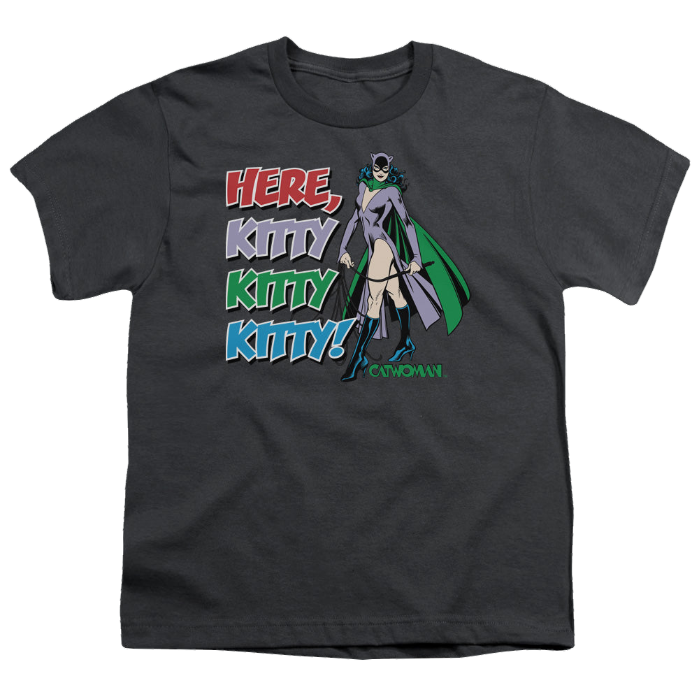 Catwoman Here Kitty - Youth T-Shirt Hoodie, Sweatshirt | ZylaModa.com