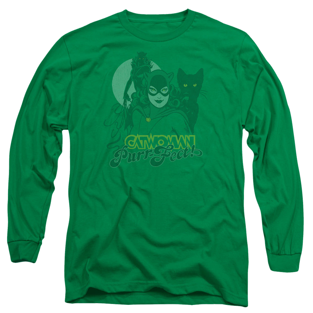 Catwoman Perrfect! - Men's Long Sleeve T-Shirt Hoodie, Sweatshirt | ZylaModa.com