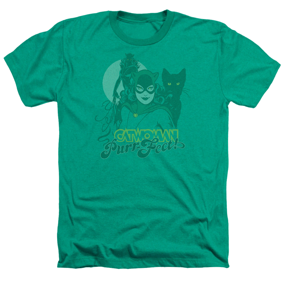 Catwoman Perrfect! - Men's Heather T-Shirt Hoodie, Sweatshirt | ZylaModa.com