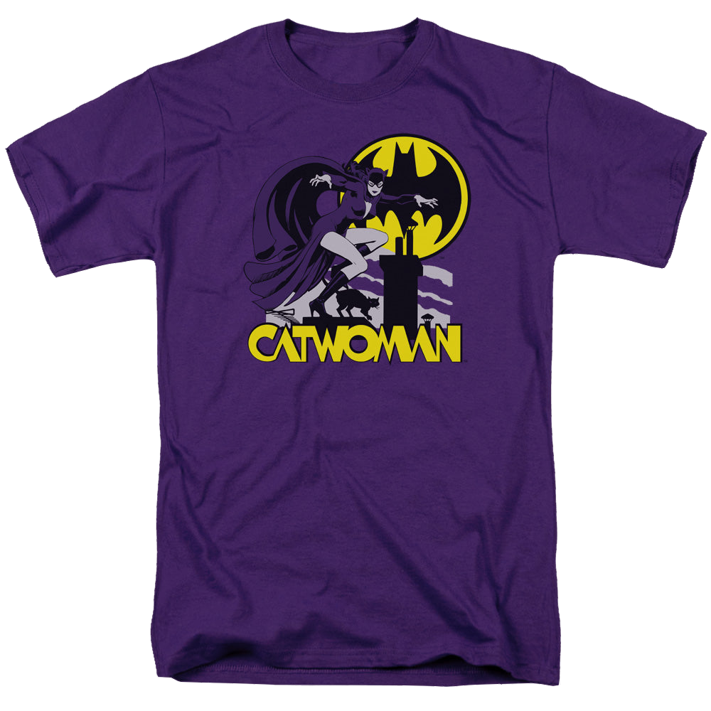 Catwoman Rooftop Cat - Men's Regular Fit T-Shirt Hoodie, Sweatshirt | ZylaModa.com