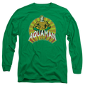 Aquaman Arms Akimbo - Men's Long Sleeve T-Shirt Hoodie, Sweatshirt | ZylaModa.com