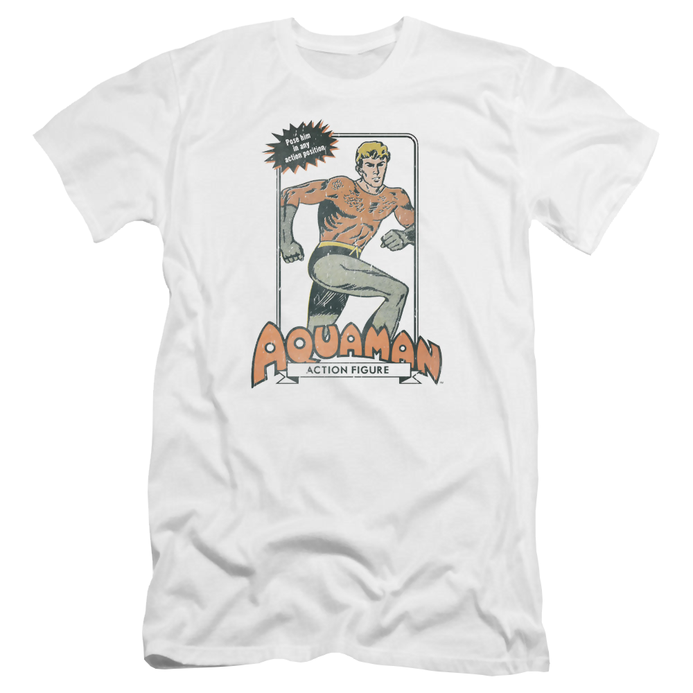 Aquaman Am Action Figure - Men's Premium Slim Fit T-Shirt Hoodie, Sweatshirt | ZylaModa.com
