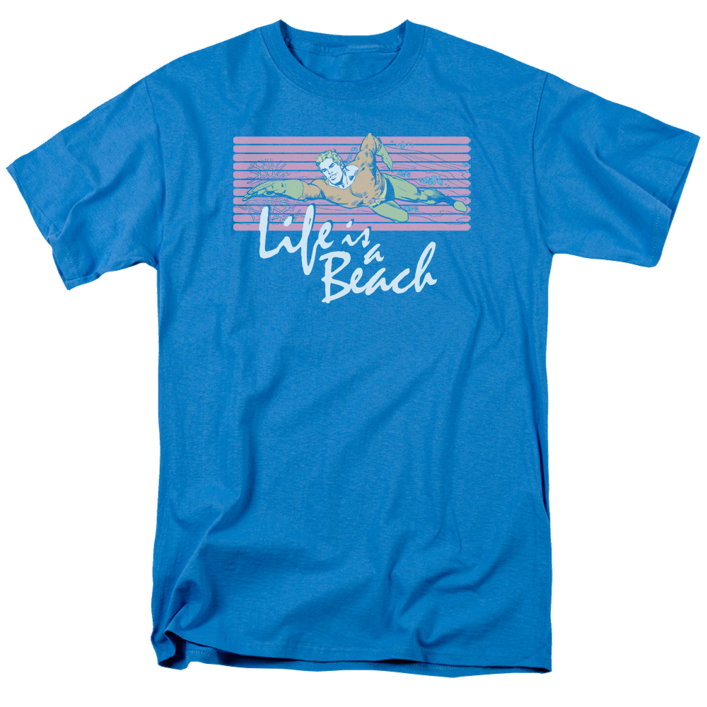Aquaman Life Is A Beach - Men's Regular Fit T-Shirt Hoodie, Sweatshirt | ZylaModa.com