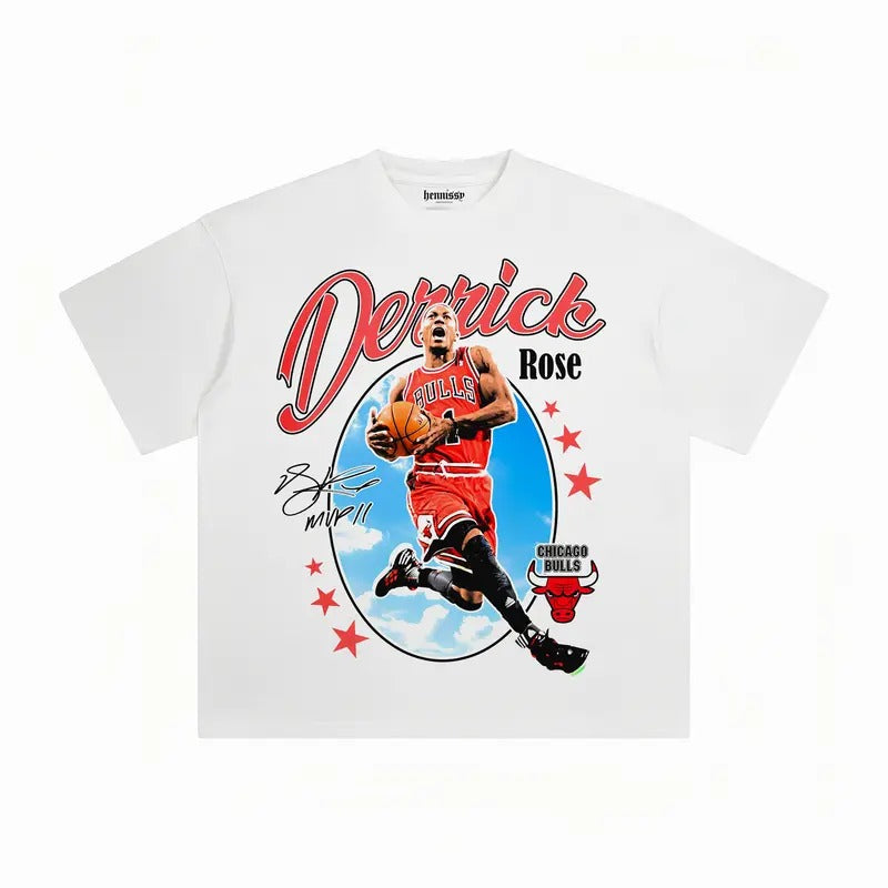DERRICK ROSE RETIREMENT TEE - VINTAGE TEE - SPORT TEE - GRAPHIC MEN'S T-SHIRT SWEATSHIRT HOODIE - GIFT FOR FAN | ZylaModa.com