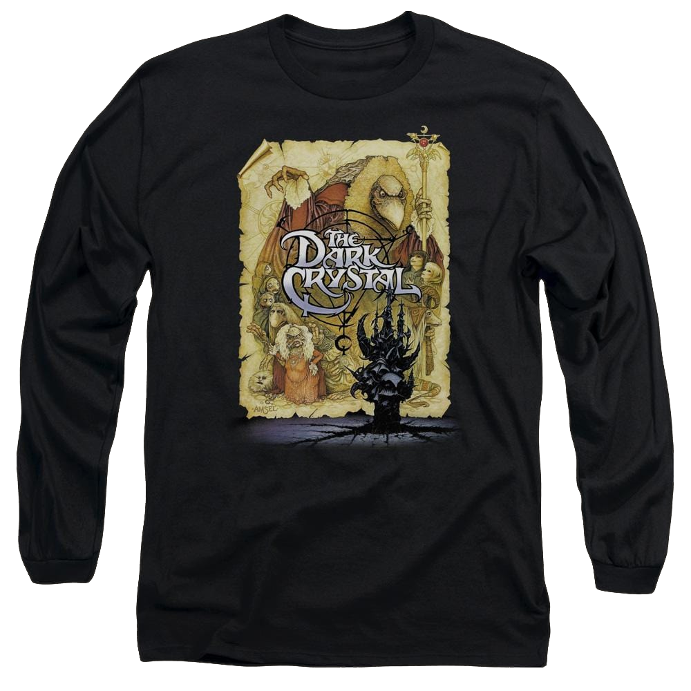 Dark Crystal Poster - Men's Long Sleeve T-Shirt Hoodie, Sweatshirt | ZylaModa.com