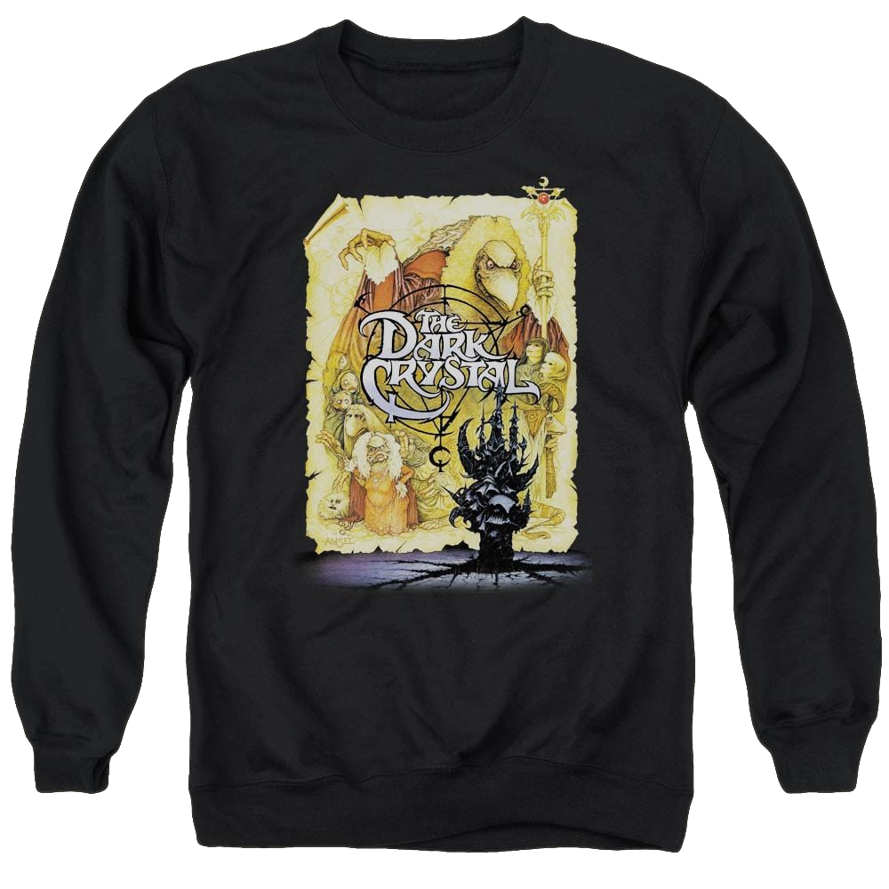 Dark Crystal Poster - Men's Crewneck Sweatshirt T-Shirts, Hoodie | ZylaModa.com