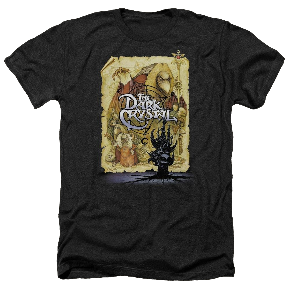 Dark Crystal Poster - Men's Heather T-Shirt Hoodie, Sweatshirt | ZylaModa.com