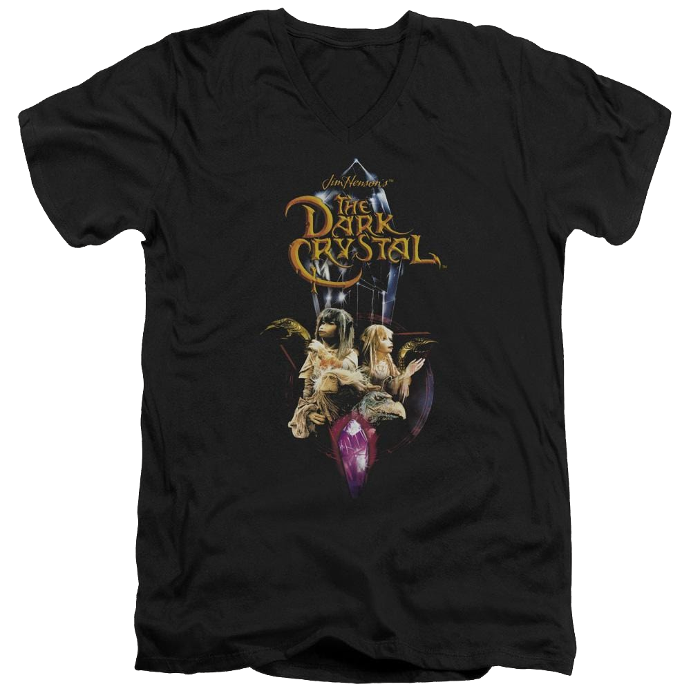 Dark Crystal Crystal Quest - Men's V-Neck T-Shirt Hoodie, Sweatshirt | ZylaModa.com