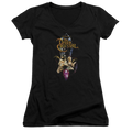 Dark Crystal Crystal Quest - Juniors V-Neck T-Shirt Hoodie, Sweatshirt | ZylaModa.com