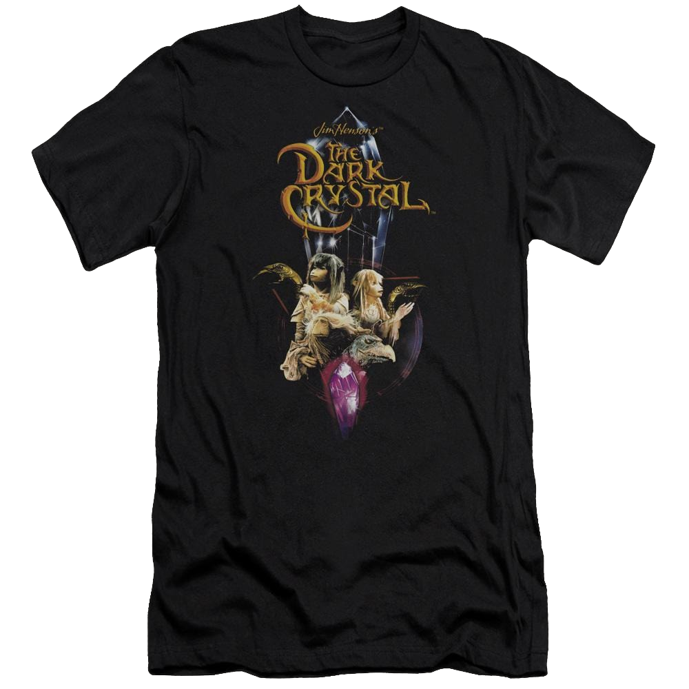 Dark Crystal Crystal Quest Premium Adult Slim Fit T-Shirt Hoodie, Sweatshirt | ZylaModa.com