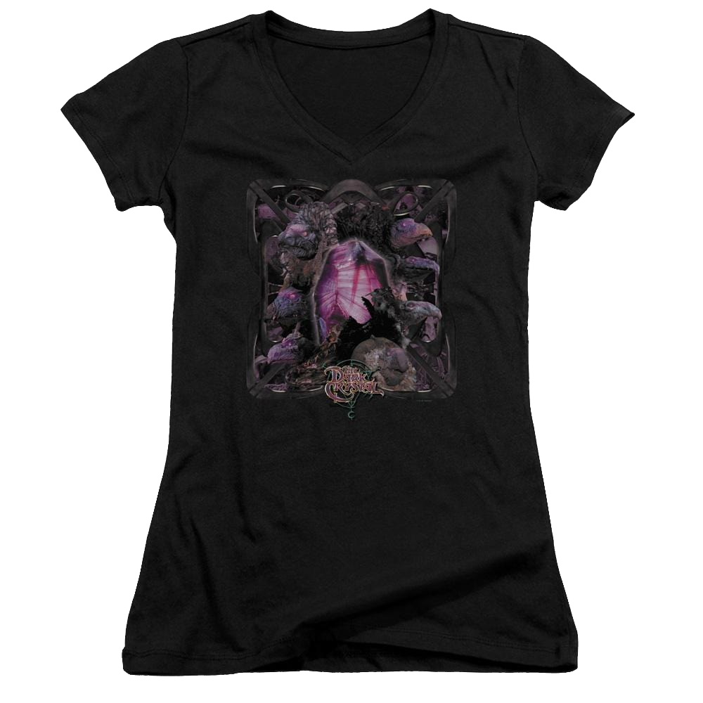 Dark Crystal Lust For Power - Juniors V-Neck T-Shirt Hoodie, Sweatshirt | ZylaModa.com