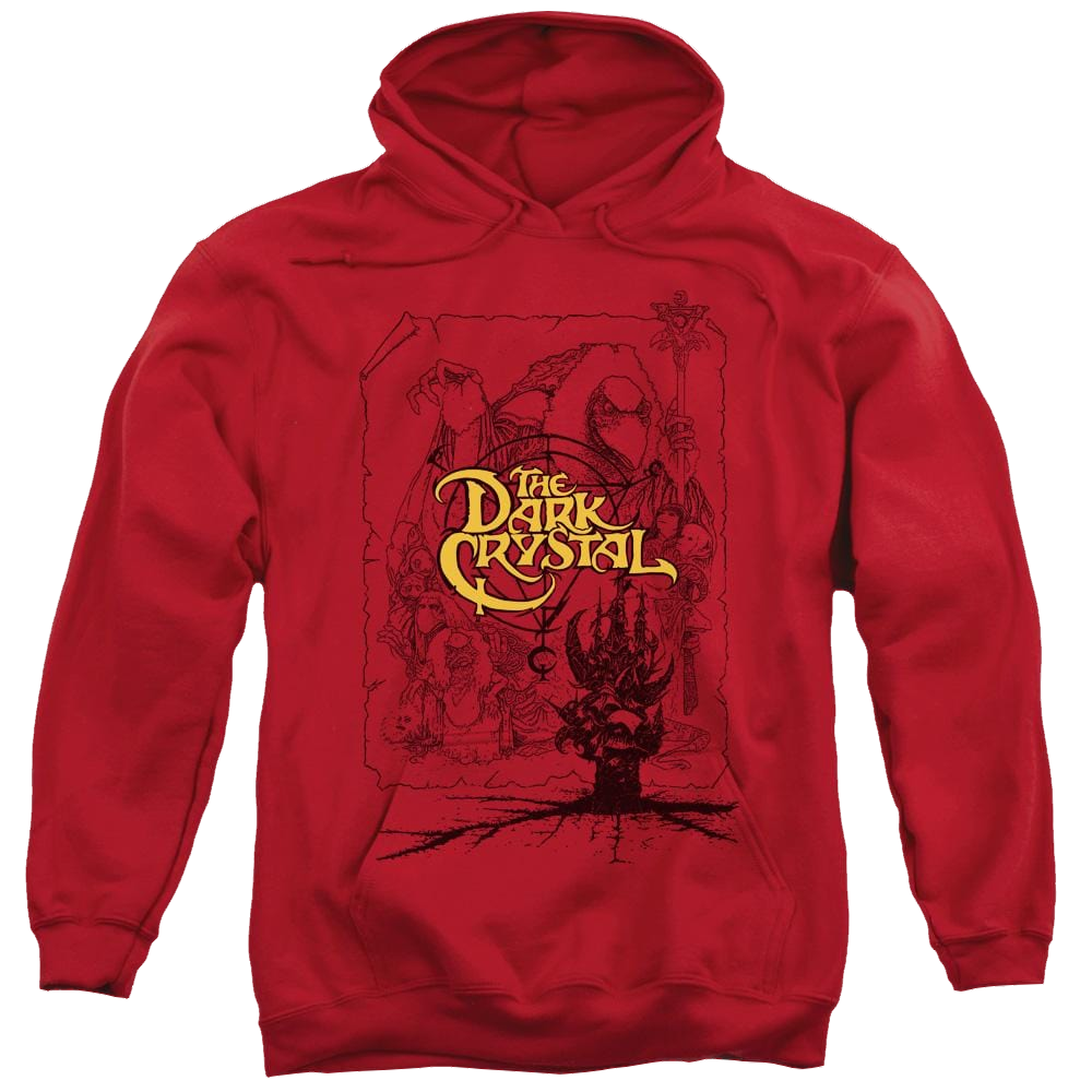 Dark Crystal Poster Lines - Pullover Hoodie T-Shirts, Sweatshirt | ZylaModa.com