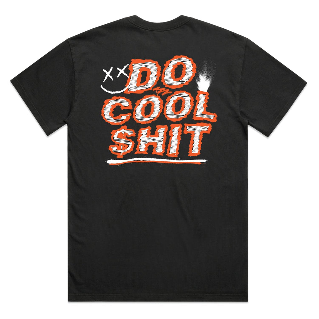 Black Do Cool $hit Tee Hoodie, Sweatshirt | ZylaModa.com (Image 1)